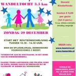 Oudejaars Familie wandeltocht